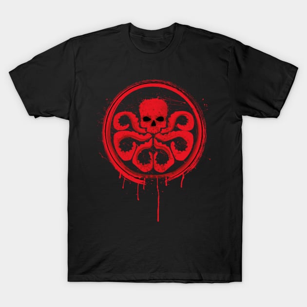 Hydra splatter T-Shirt by MrSparks